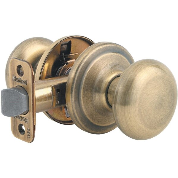Signature Series Antique Brass Hall & Closet Door Knob